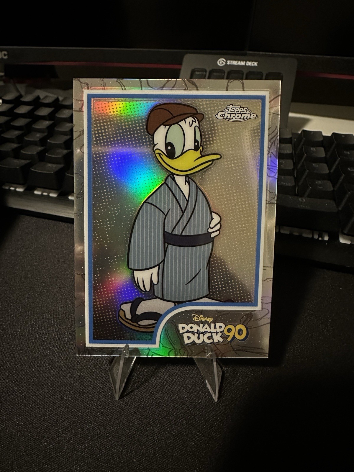 2024 Topps Chrome Disney - Donald Duck 90 Refractor 🔥