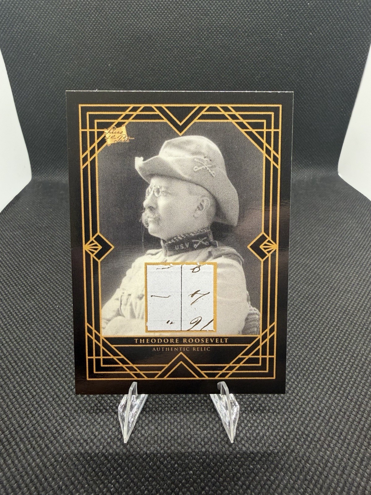 Historic Autographs Relic 2021 Theodore Roosevelt Relic Card #25 Historic Autographs Relic 2021 Theodore Roosevelt Relic Card #25