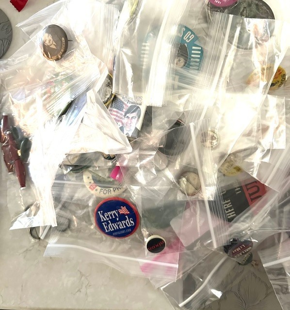 150 yr.old Collection of Rare vintage campaign and Hippie pins. 150 yr.old Collection of Rare vintage campaign and Hippie pins.