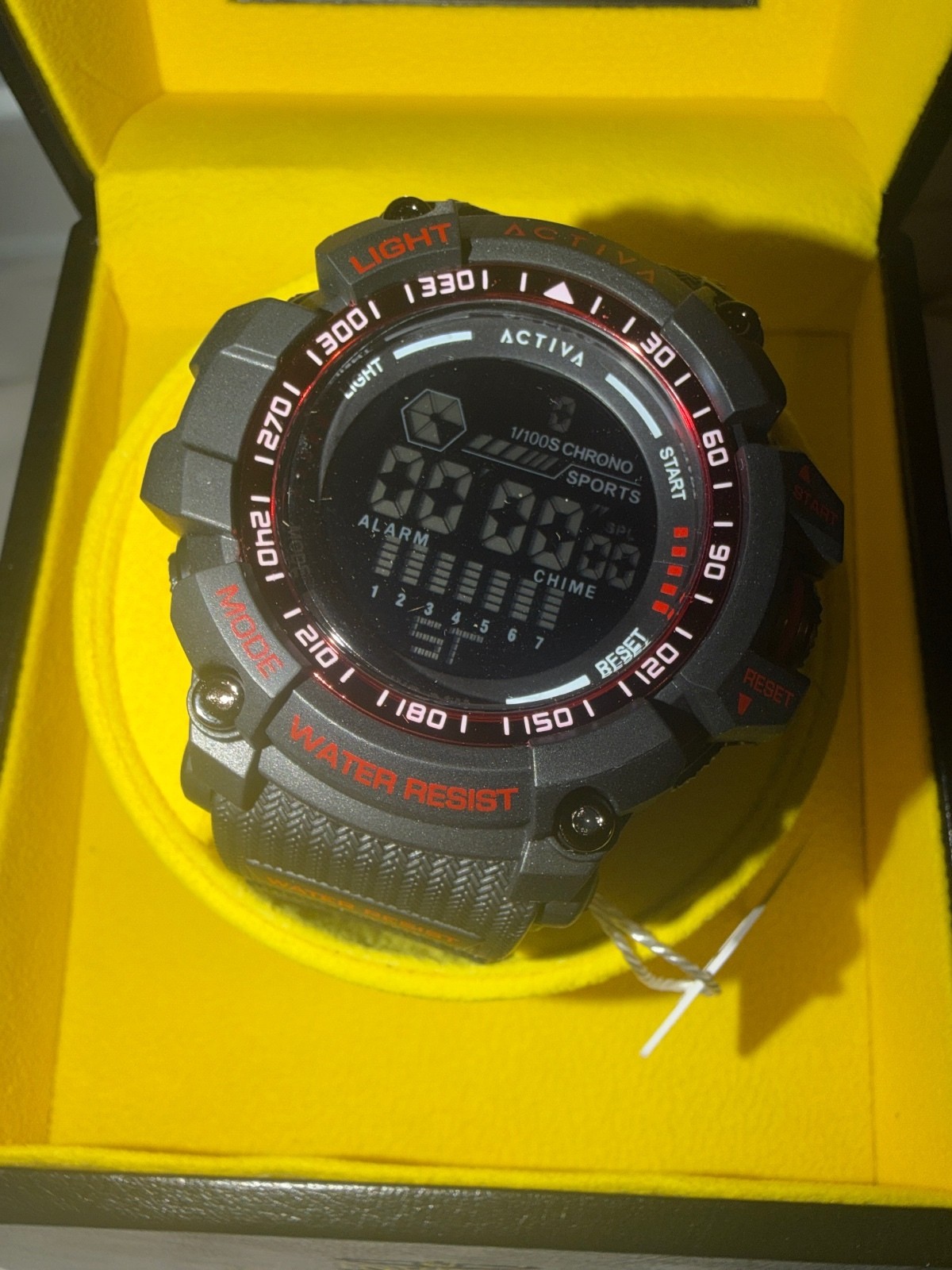 ACTIVA X BY INVICTA DIGITAL MENS WATCH 56mm BLACK/RED $99 ACTIVA X BY INVICTA DIGITAL MENS WATCH 56mm BLACK/RED $99