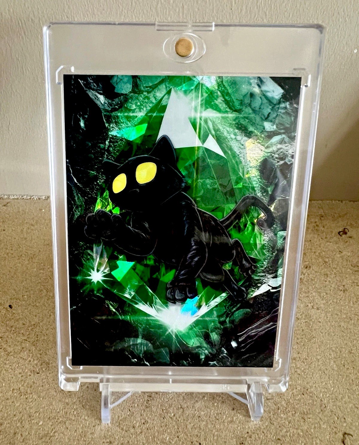 Topps Chrome Sapphire Very, Very, Very, Very Lucky Black Cat Hidden Gem Emerald Topps Chrome Sapphire Very, Very, Very, Very Lucky Black Cat Hidden Gem Emerald