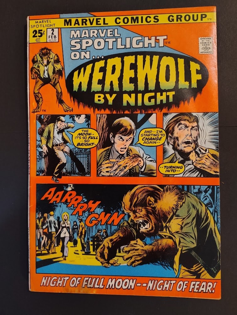 Marvel Spotlight #2. ( 1st Werewolf By Night)...solid copy Marvel Spotlight #2. ( 1st Werewolf By Night)...solid copy