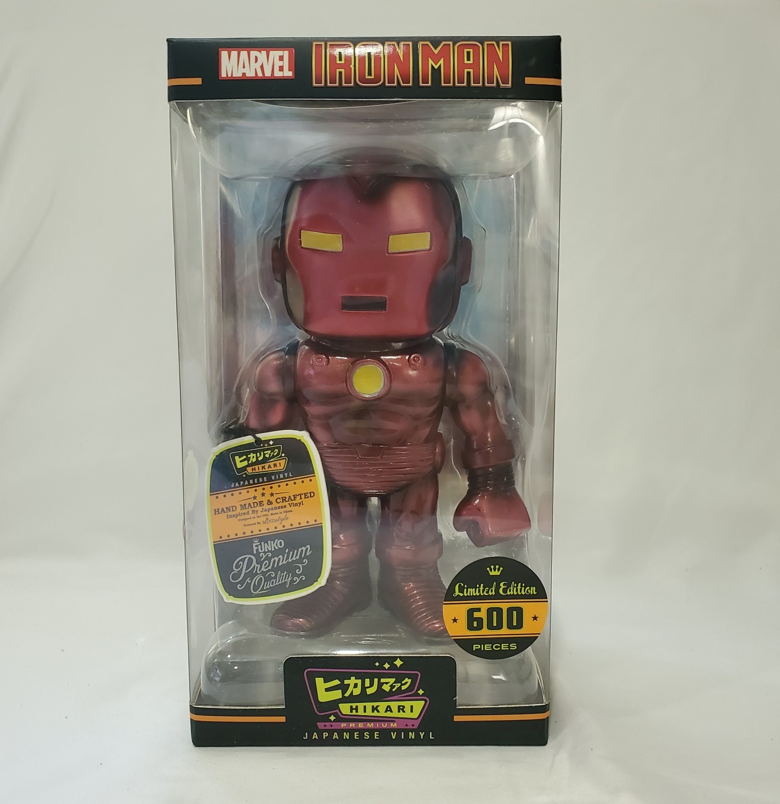 Funko Hikari Marvel Inferno Iron Man Premium Japanese Vinyl Figure LE Limit 600