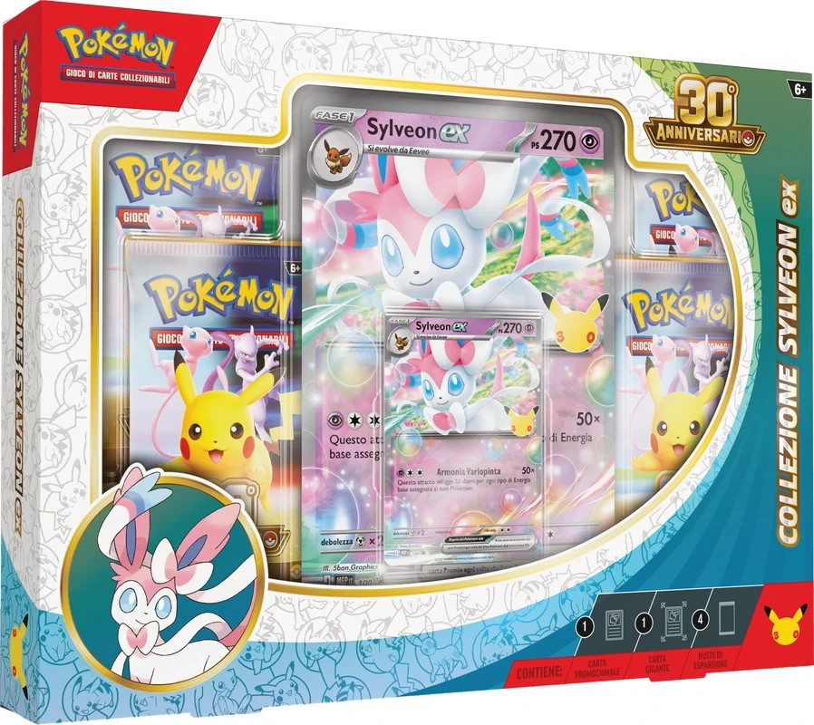 Pokemon 30th Anniversary - Sylveon-ex Collection - IT