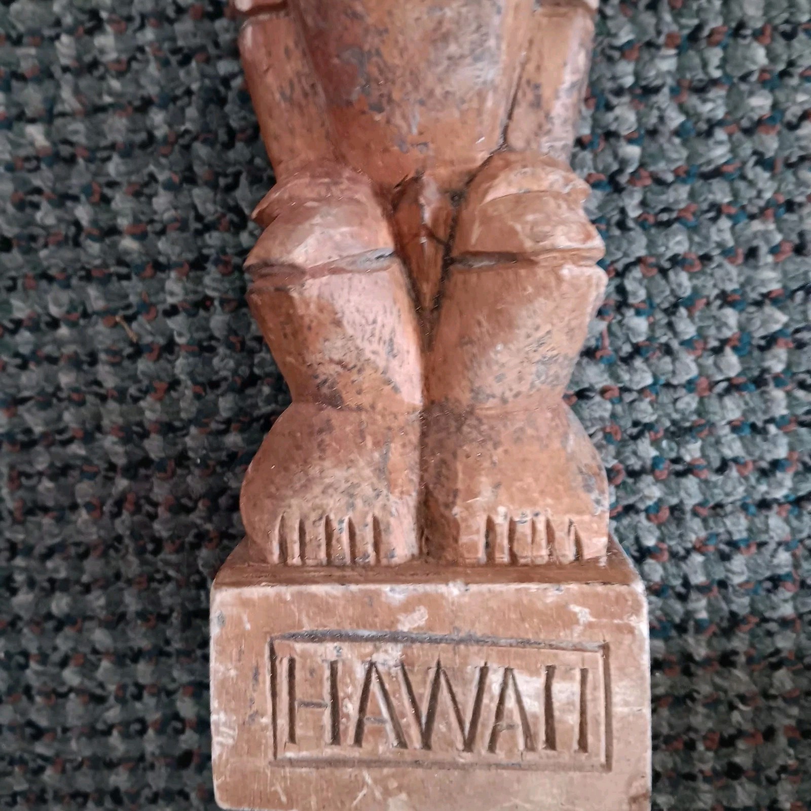 Hand CARVED  HAWAII  TIKI