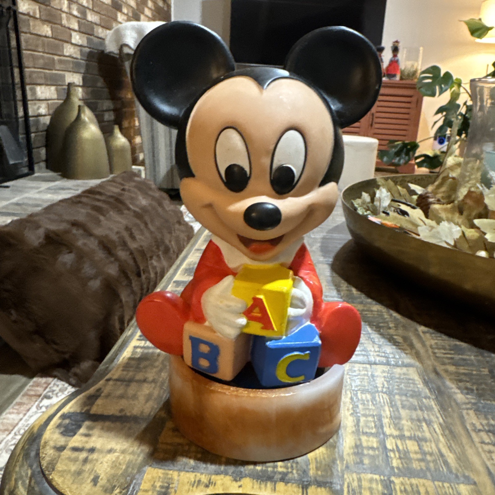 Vintage 1984 Baby Micky Mouse