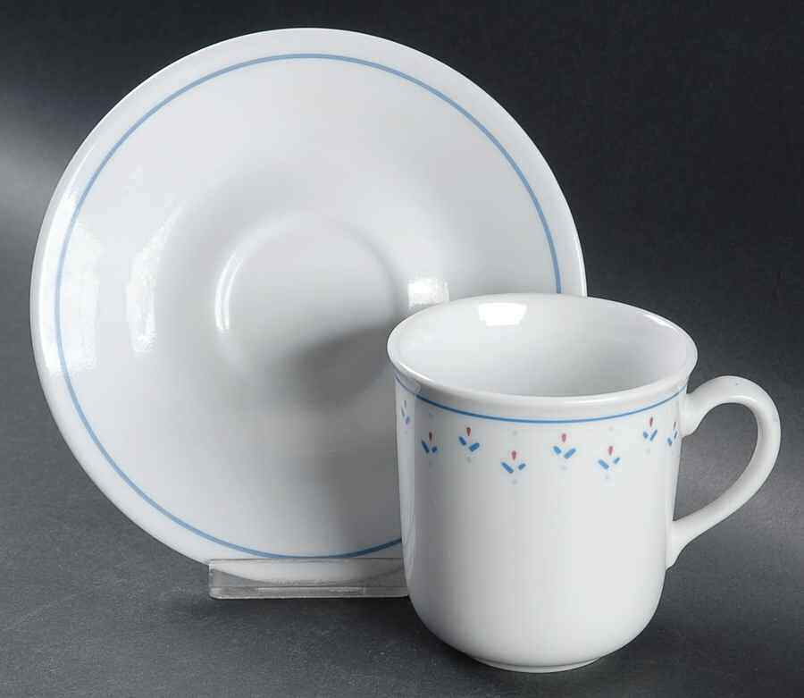 Corning Normandy  Cup & Saucer 88627