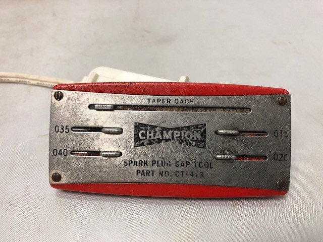 Vintage CHAMPION Feeler Taper Gauge Gage