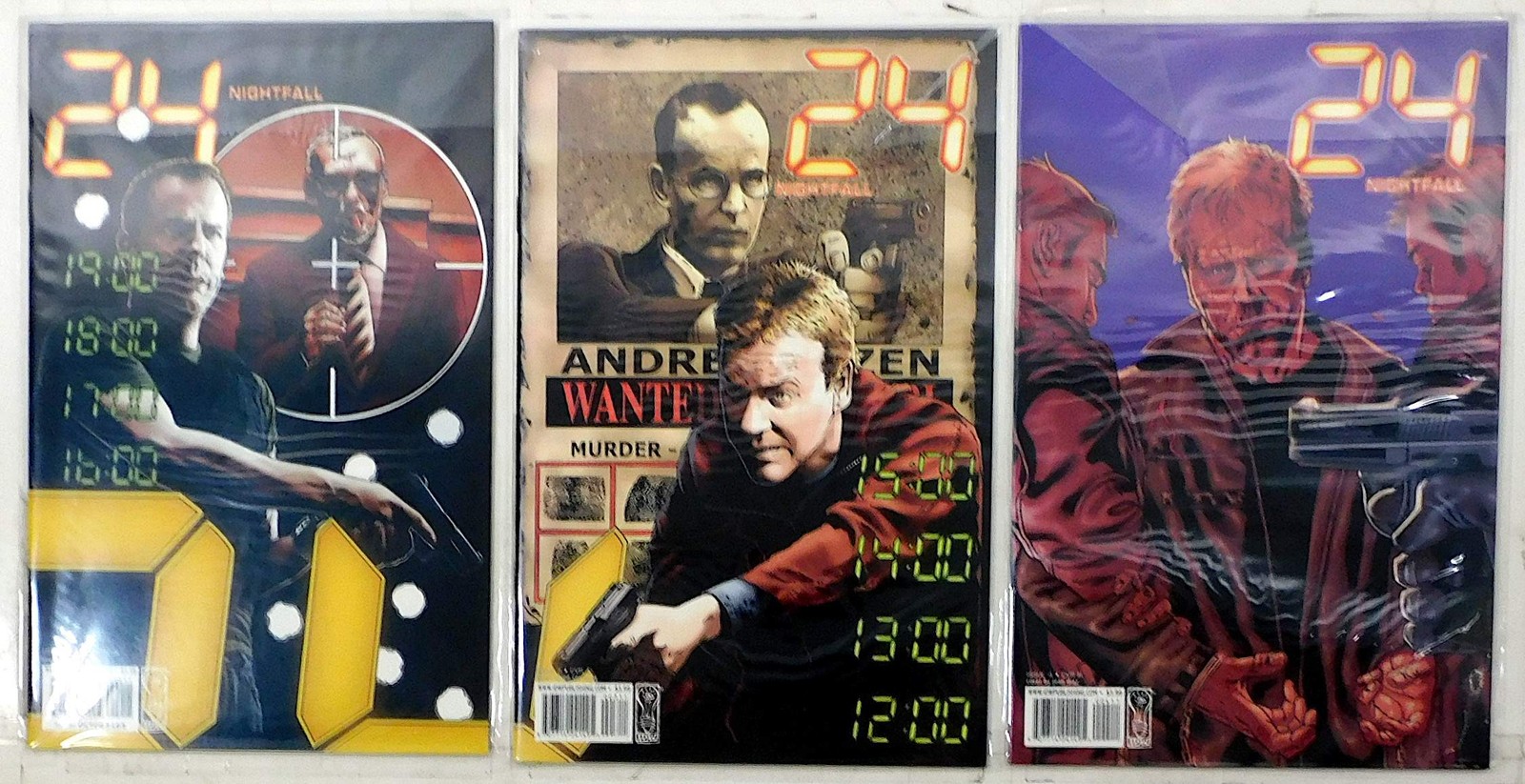 24: Nightfall Lot of 3 #2, 3, 4 B (2006) IDW Publishing 1st Print Comic Books 24: Nightfall Lot of 3 #2, 3, 4 B (2006) IDW Publishing 1st Print Comic Books