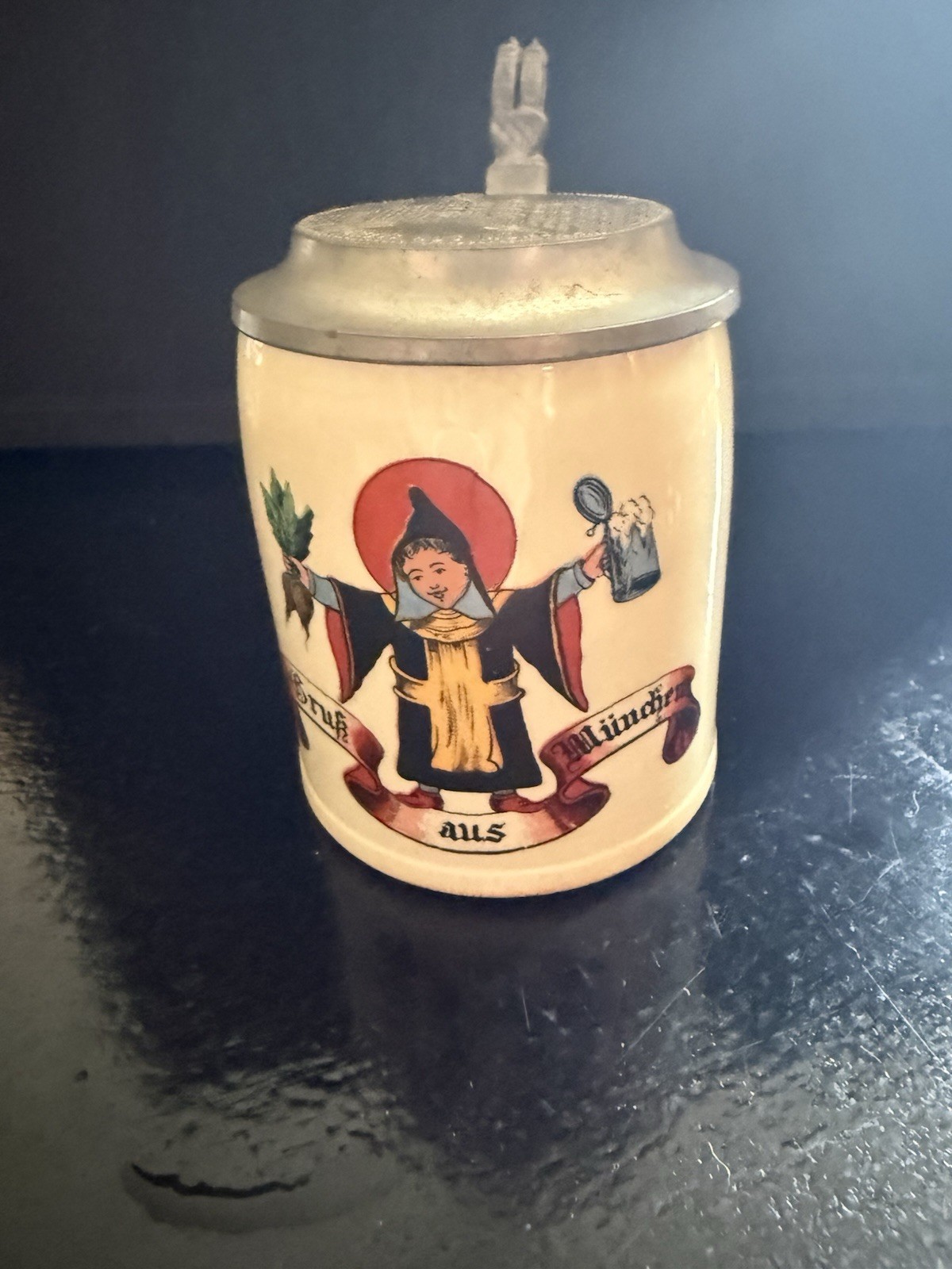 Vintage Gruss Aus Munchen Stein 
