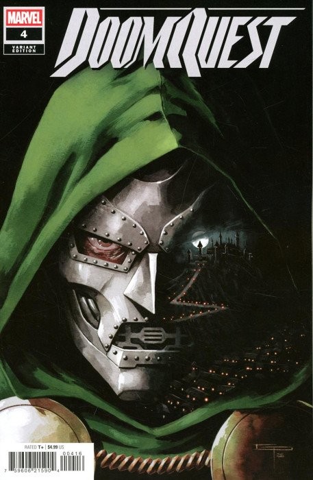 Doomquest #4F VF/NM; Marvel | 1:25 Variant Doctor Doom - w/Bag+Board Doomquest #4F VF/NM; Marvel | 1:25 Variant Doctor Doom - w/Bag+Board