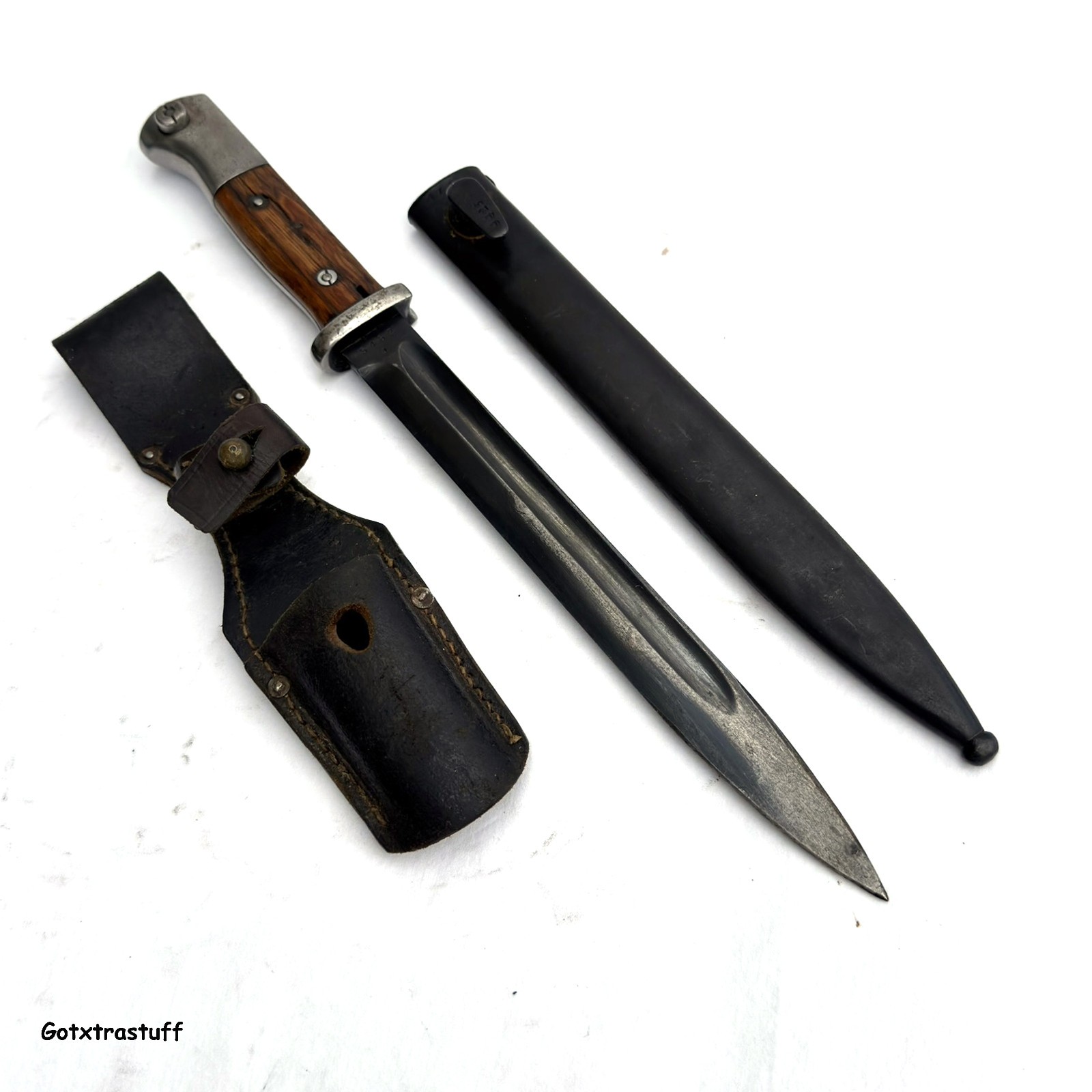 WW2 German Mauser 98 Bayonet, Scabbard 