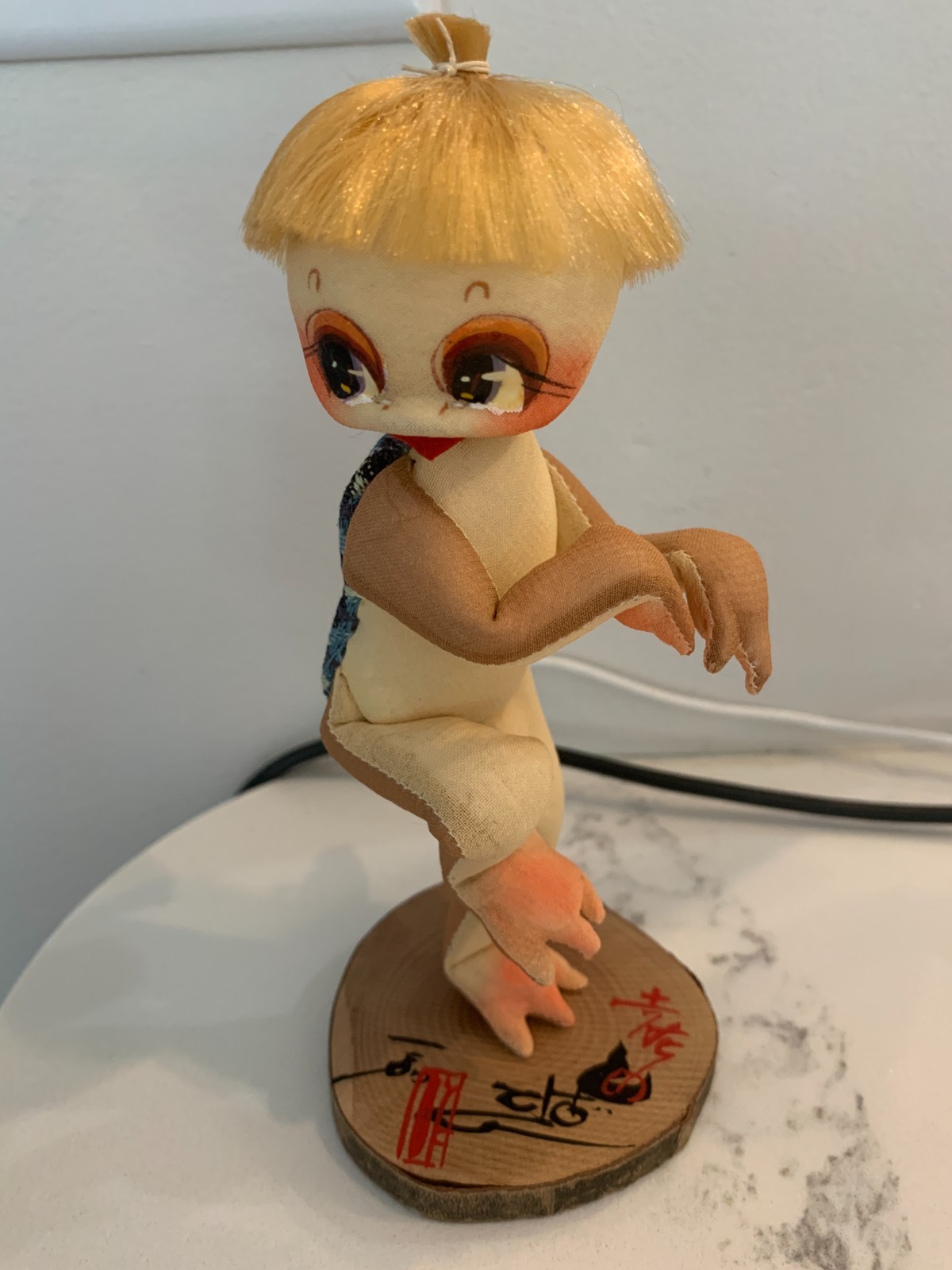 RARE Vintage 1960s Japanese Shibaten folklore doll RARE Vintage 1960s Japanese Shibaten folklore doll