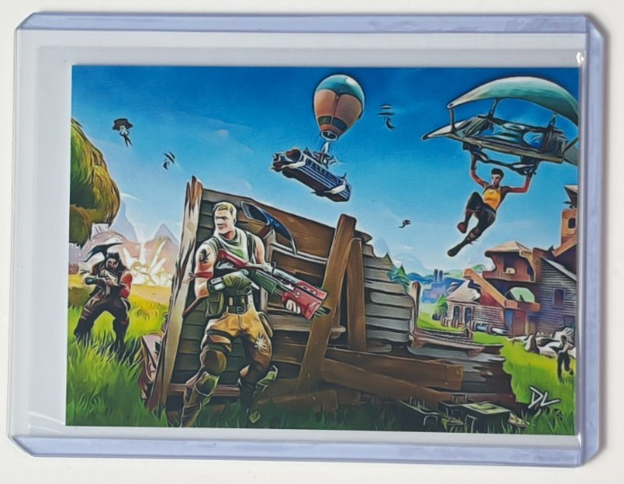 Fortnite Limited Edition Artist Signed \