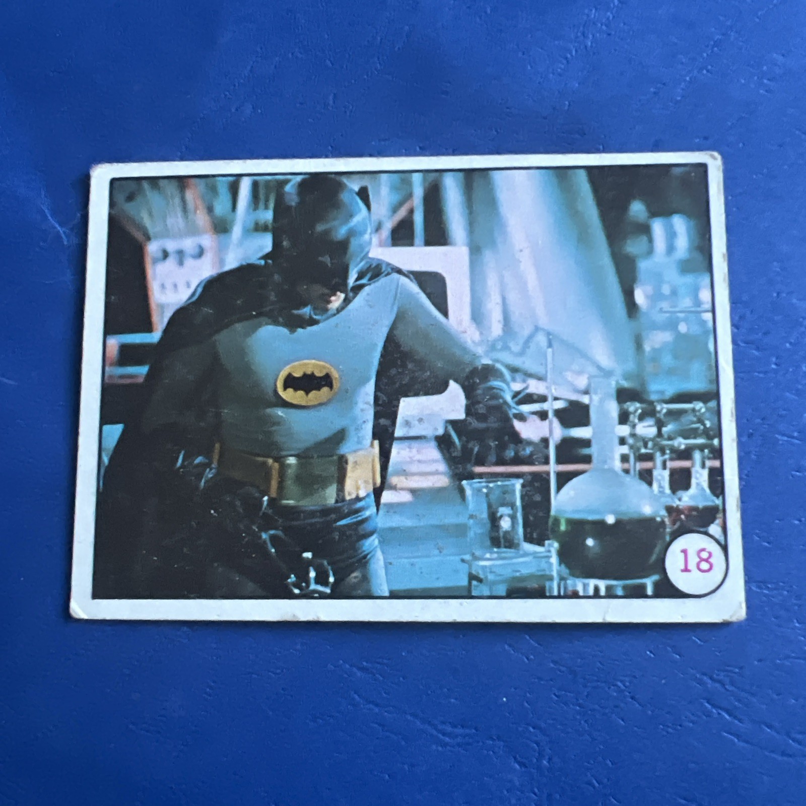 Vintage 1966 Batman Topps Bat Laffs #18 Vintage 1966 Batman Topps Bat Laffs #18