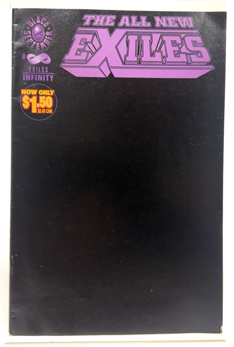 PRE-OWNED - The All New Exiles: Infinity #1Black Sept. 1995 Malibu Comics