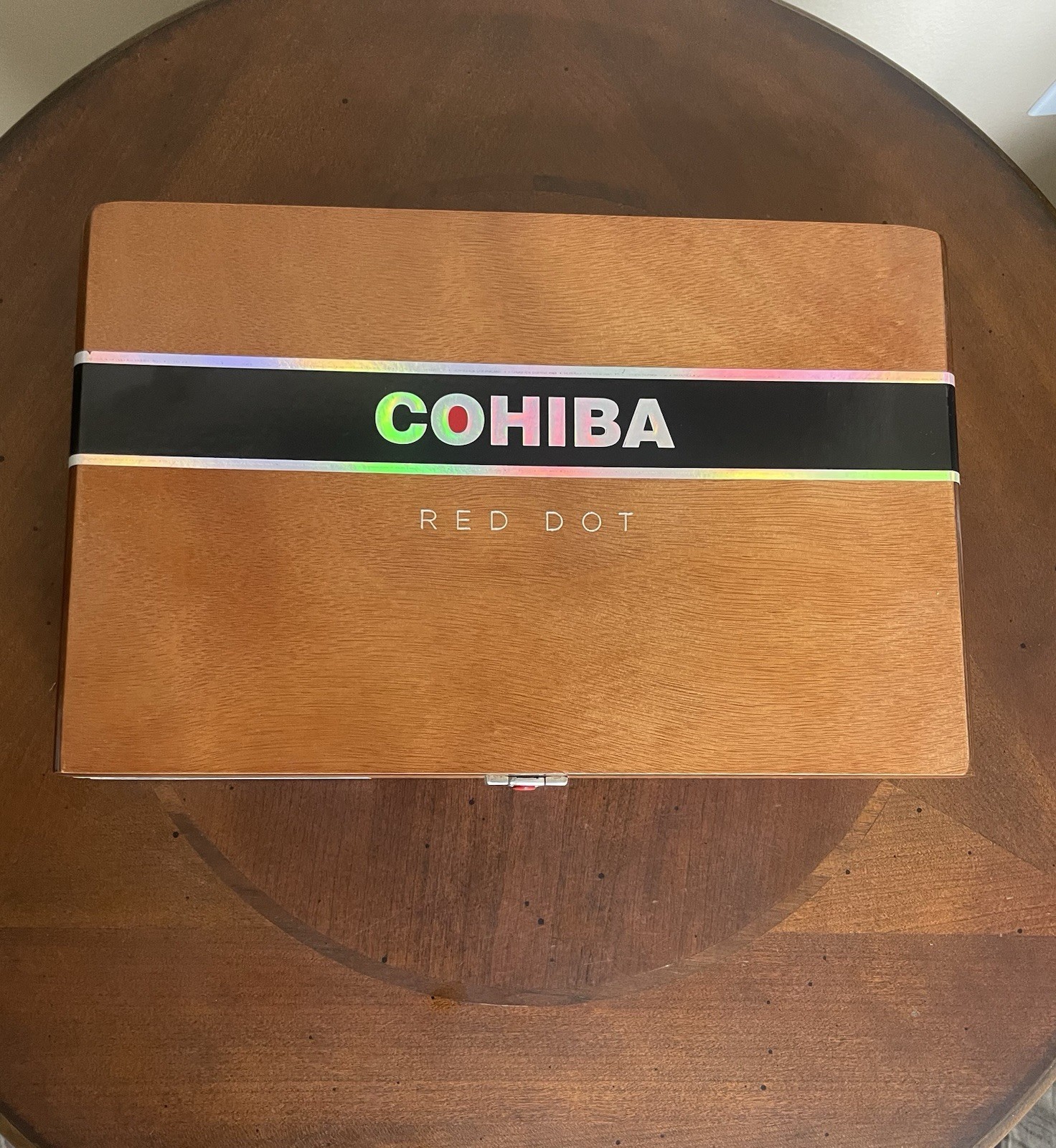 Excellent Condition COHIBA Red Dot Cigar Box