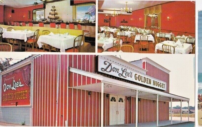 Vintage Rare 50\'s DON LEE\'S Golden Nugget DETROIT Michigan RESTAURANT~NIGHTCLUB Vintage Rare 50\'s DON LEE\'S Golden Nugget DETROIT Michigan RESTAURANT~NIGHTCLUB