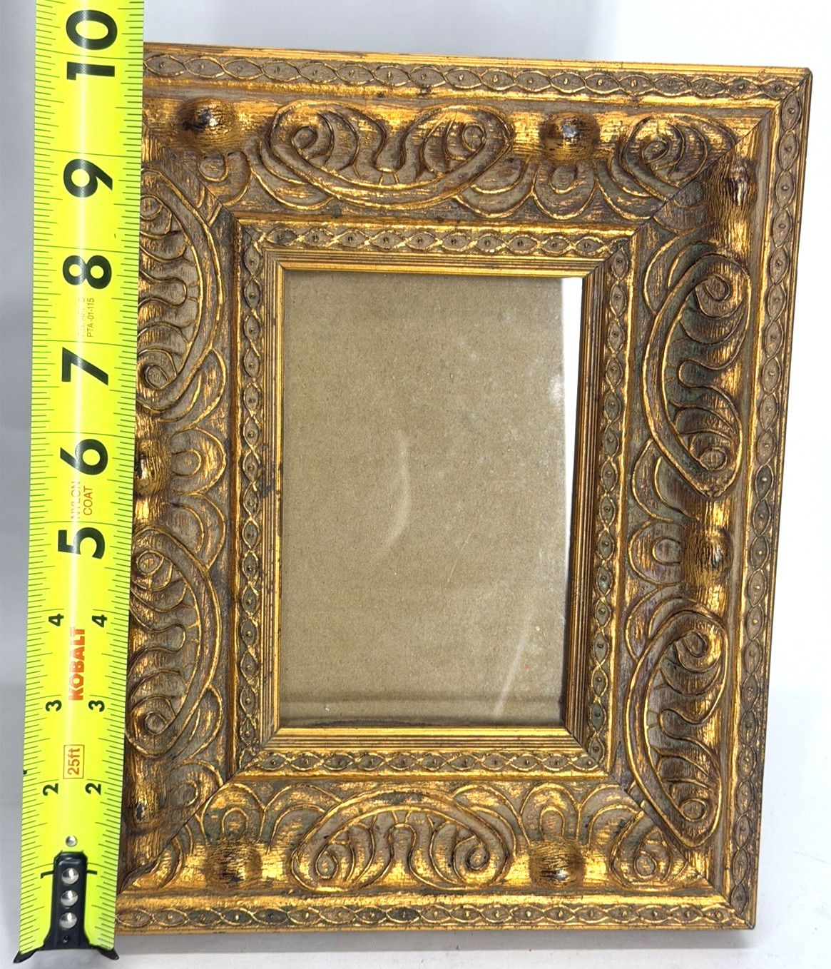 Vintage Ornate Gold Gild Design Picture Frame Baroque 10.2 Vintage Ornate Gold Gild Design Picture Frame Baroque 10.2
