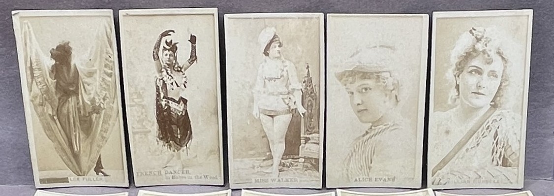 1890 N245 Kinney Sweet Caporal Actors & Actresses Lot of 20 Nice Tobacco Cards 1890 N245 Kinney Sweet Caporal Actors & Actresses Lot of 20 Nice Tobacco Cards