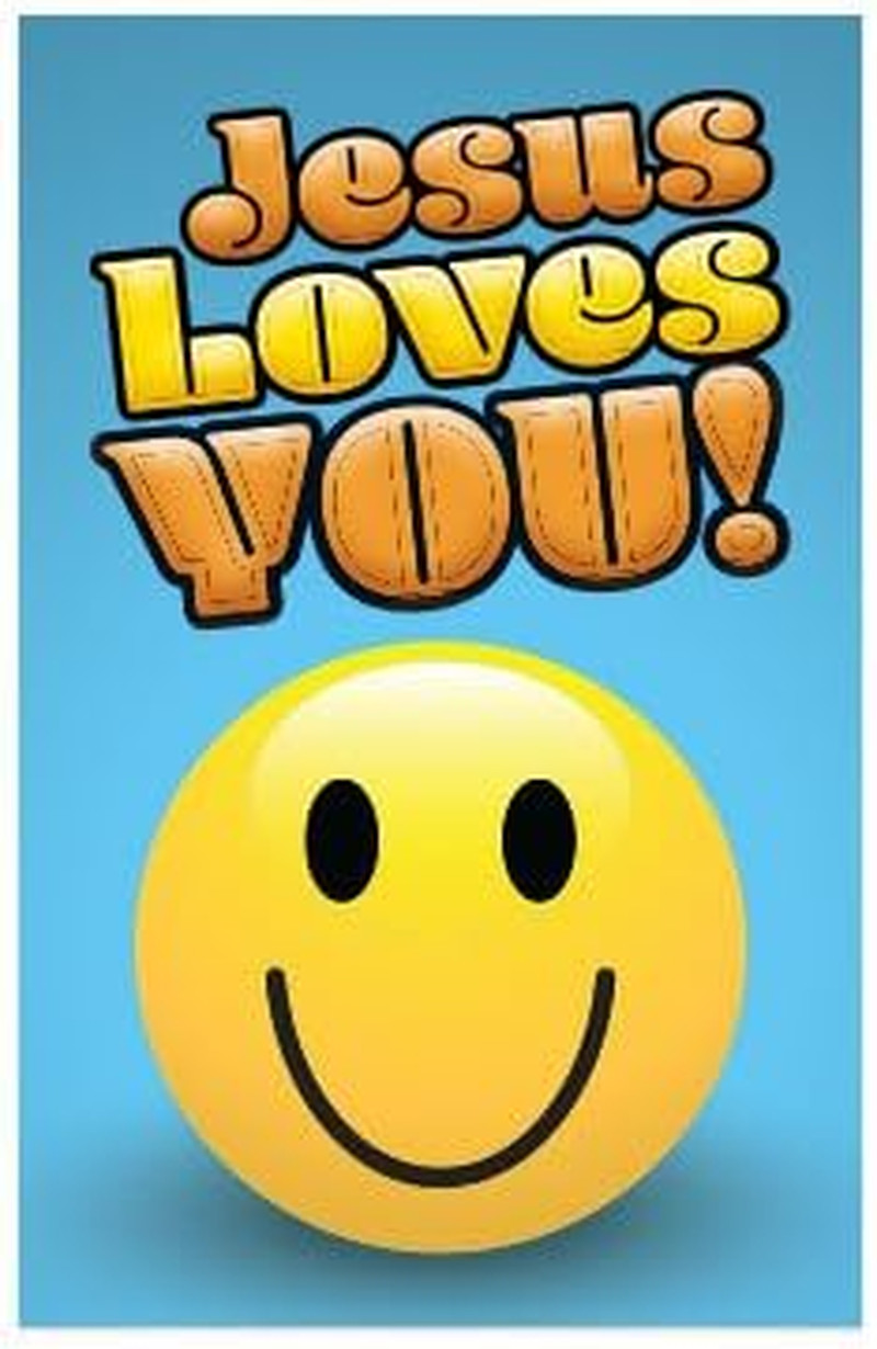 Jesus Loves You (Mini Gospel Tract Card - Packet of 100 - KJV) Jesus Loves You (Mini Gospel Tract Card - Packet of 100 - KJV)