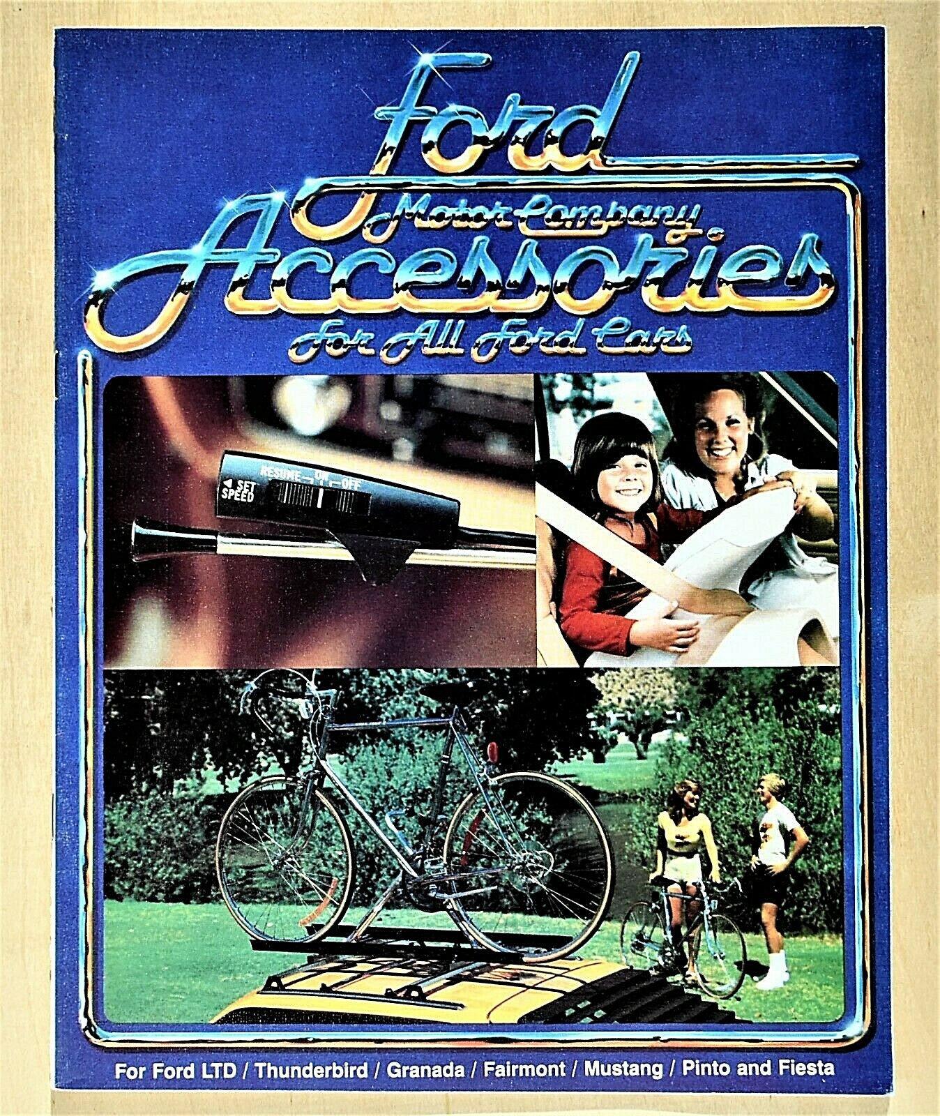 ORIGINAL 1979 FORD FACTORY OEM CAR ACCESSORIES CATALOG BROCHURE ~ 20 PAGES