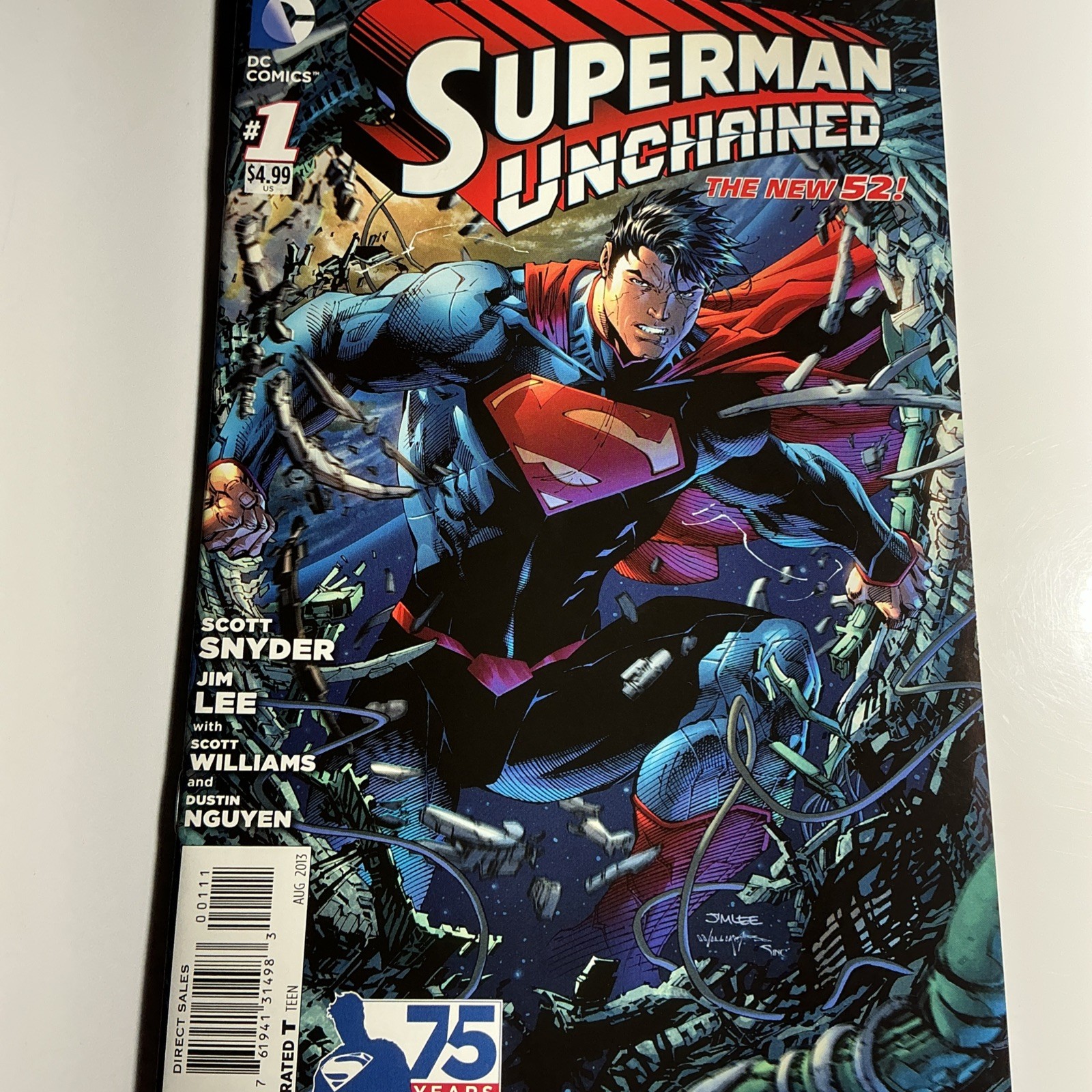Superman Unchained #1 (2013) DC Scott Snyder Jim Lee Superman Unchained #1 (2013) DC Scott Snyder Jim Lee