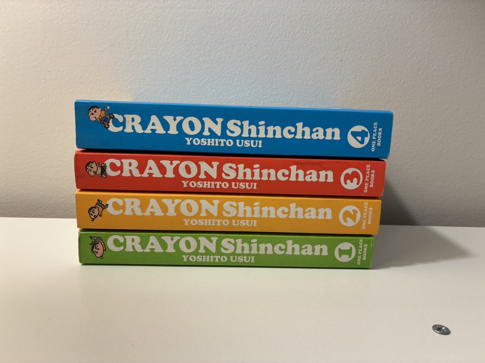 Rare Crayon Shin-Chan Shinchan # 1-4 ~ One Peace Books ~ Yoshito Usui 