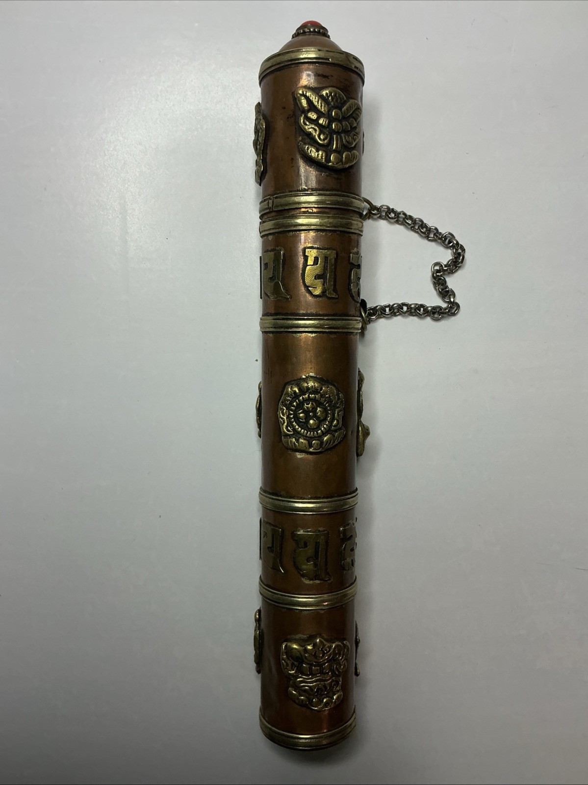 Buddhist Tibetan Incense Holder used Has Incense Sticks With It Please Read
