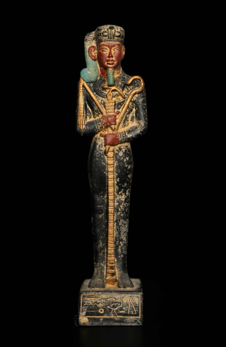 Authentic Ancient Egyptian Antiques Rare God Khonsu Figurine Authentic BC