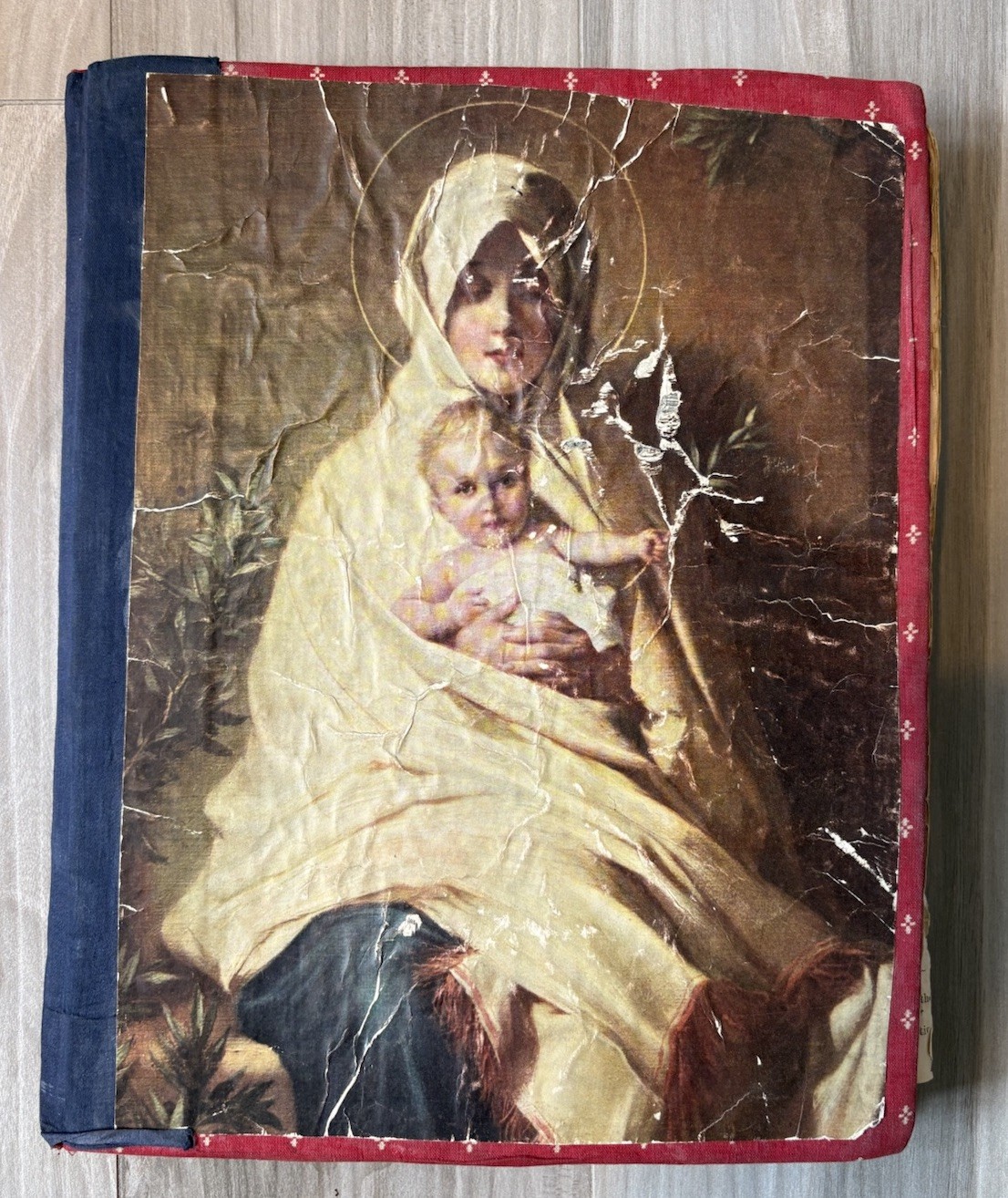 Antique Victorian Scrapbook Album 37 Page Chromolithographs Advertising Ephemera