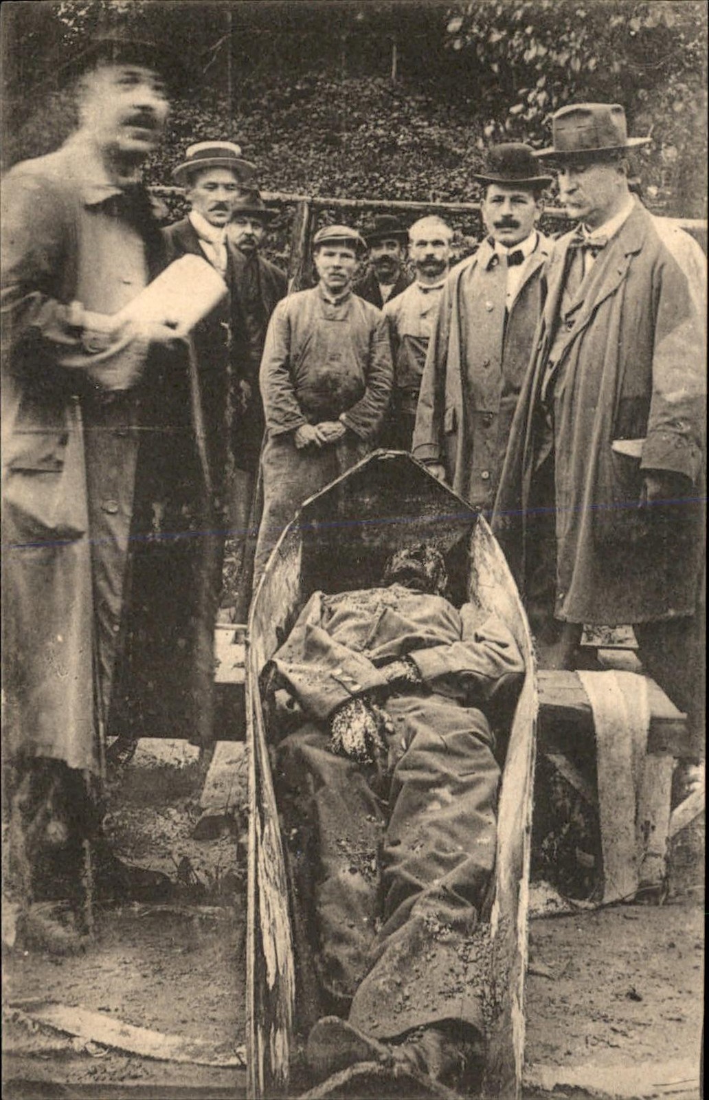 Death of Edith Cavell Rammler Shot & Killed For Not Firing c1918 RPPC bhn