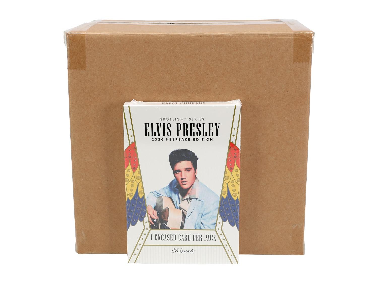 2026 KEEPSAKE ELVIS PRESLEY SPOTLIGHT SERIES HOBBY 20-BOX CASE