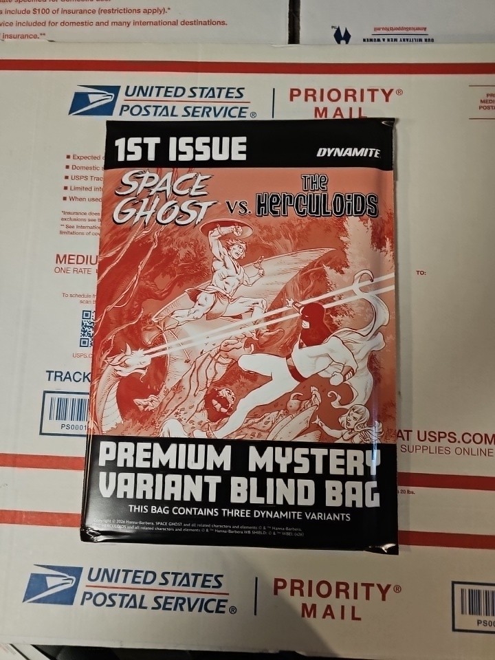 Space Ghost vs The Herculoids #1 Cover I Premium Mystery Blind Bag Variant Space Ghost vs The Herculoids #1 Cover I Premium Mystery Blind Bag Variant