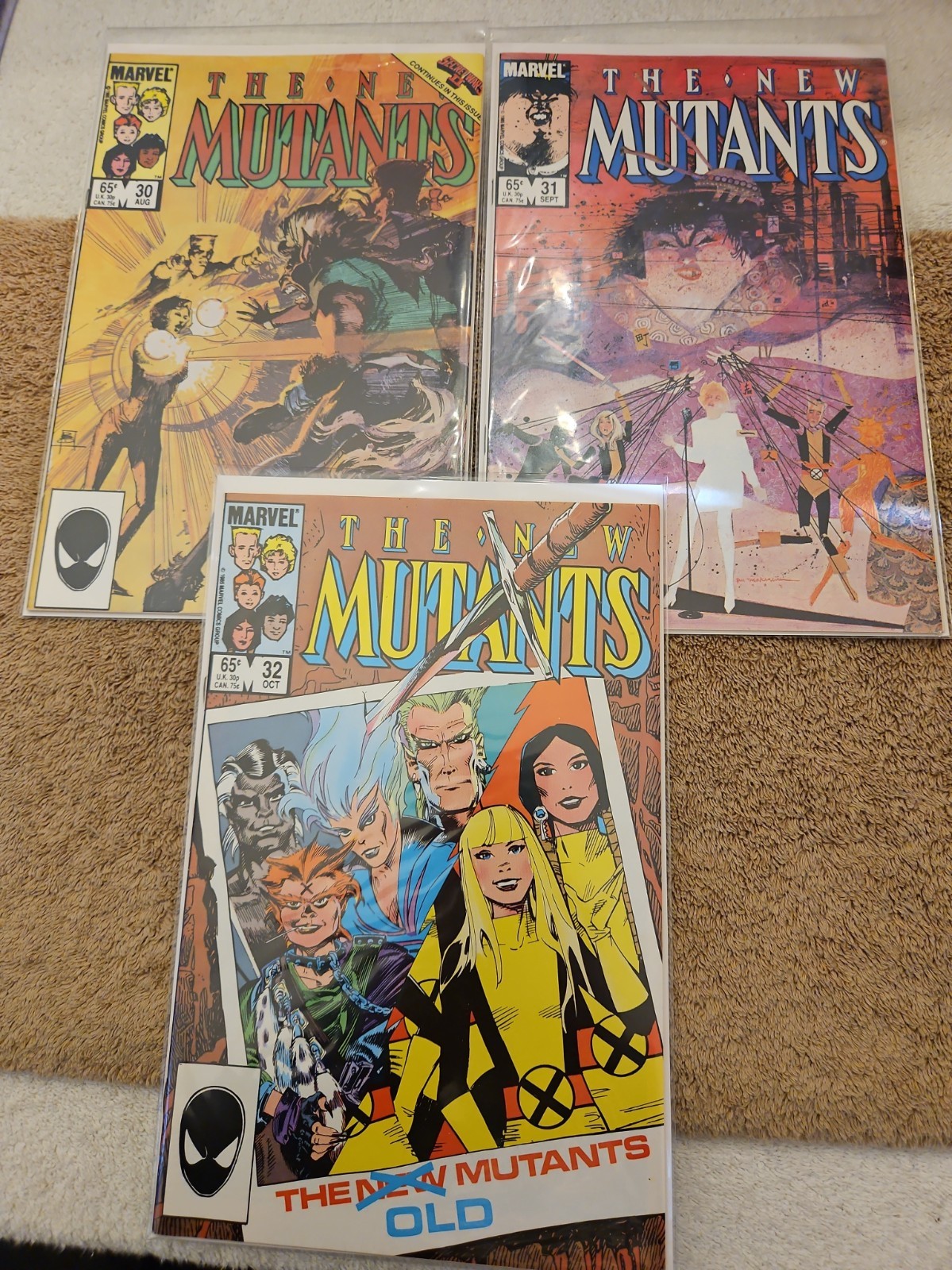 The New Mutants Lot Of #30, 31, 32, 39, 40, 41, 42, 43, 44, 45, 46 The New Mutants Lot Of #30, 31, 32, 39, 40, 41, 42, 43, 44, 45, 46