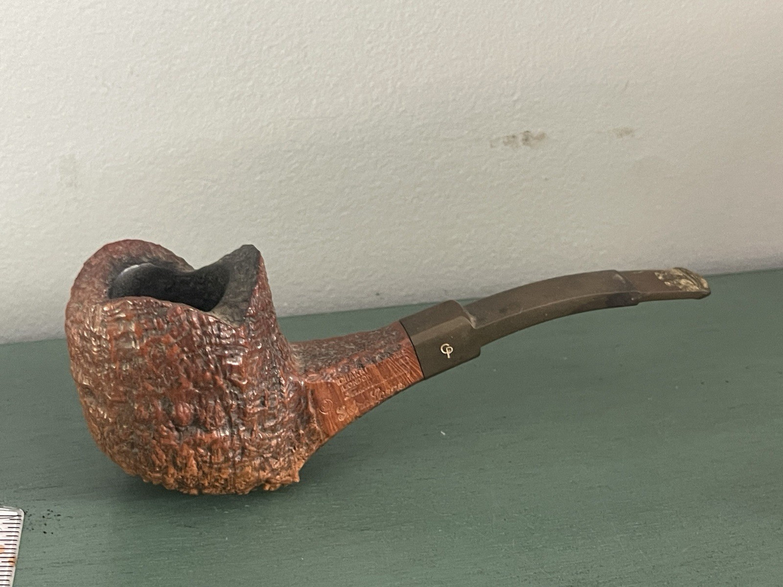 Vintage Charatan\'s Make London England Free Hand Relief Extra Large Tobacco Pipe Vintage Charatan\'s Make London England Free Hand Relief Extra Large Tobacco Pipe