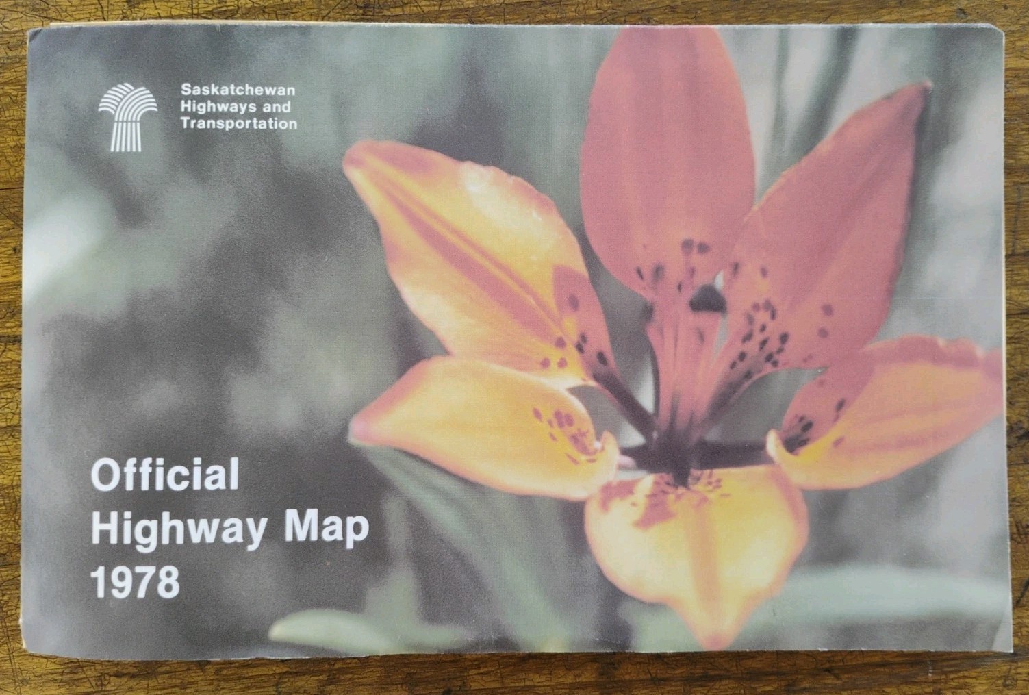 Saskatchewan Official Highway Map 1978