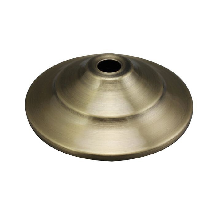 ANTIQUE BRASS FINISH VASE CAPS - LAMP PART NEW - VARIETY OF SIZES ANTIQUE BRASS FINISH VASE CAPS - LAMP PART NEW - VARIETY OF SIZES
