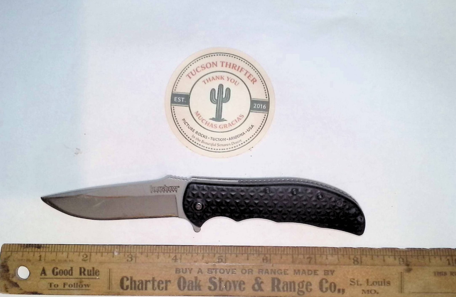 Vintage Kershaw Speedsafe 3650 RJ Martin Design Folding Pocket Knife Vintage Kershaw Speedsafe 3650 RJ Martin Design Folding Pocket Knife