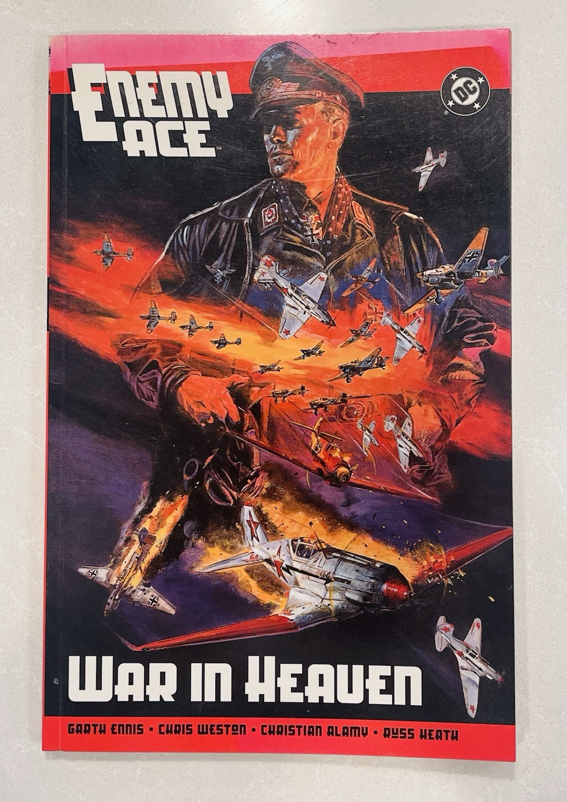 ENEMY ACE: WAR IN HEAVEN by Garth Ennis w/ Joe Kubert DC Comics HTF