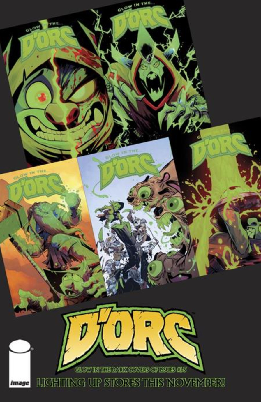 DORC #1, 2, 3, 4, 5 **GLOW IN THE DORC VARIANT BUNDLE** PRESALE 11/25/2026
