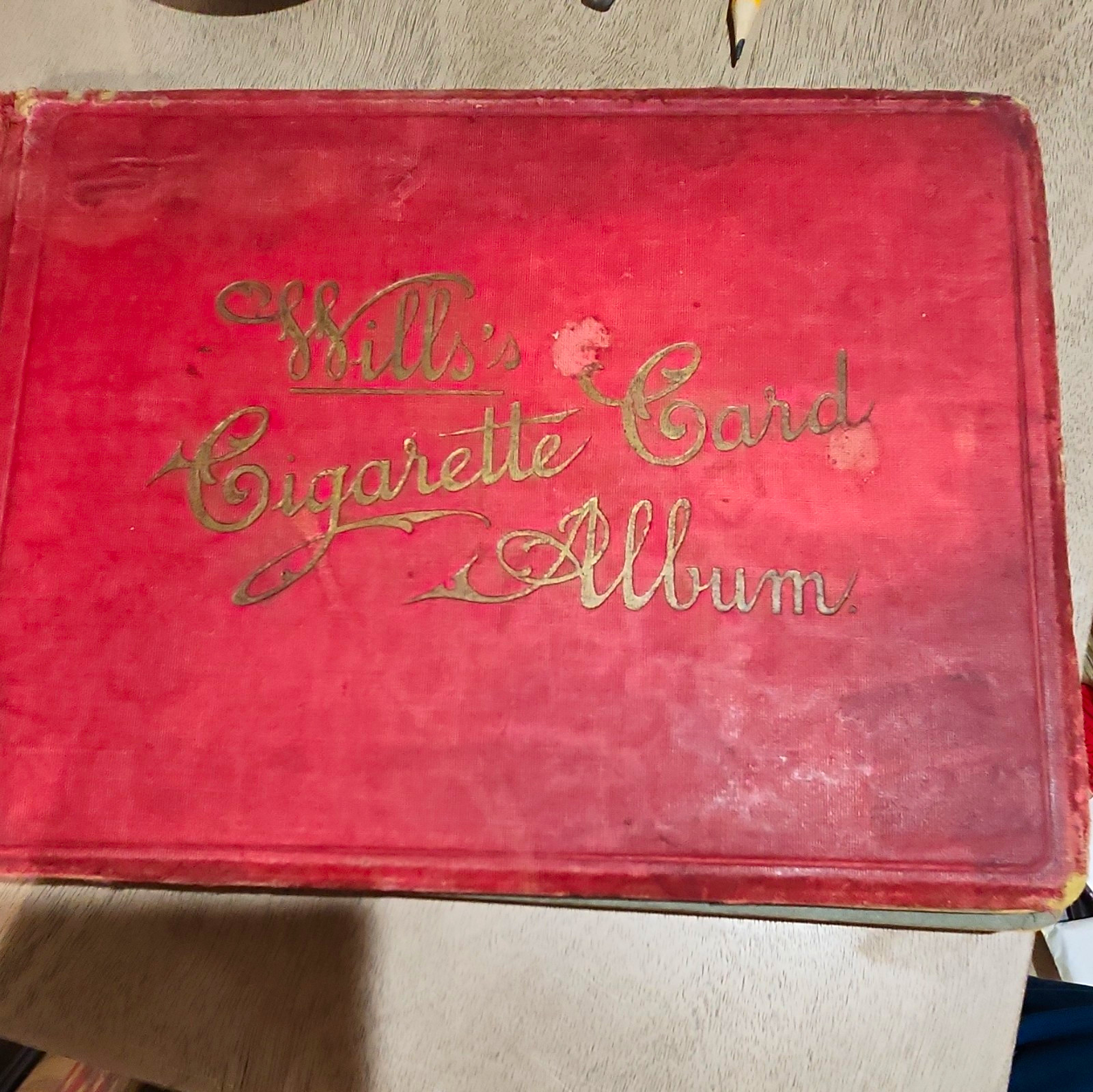 Vintage 1912 Wills's Cigarette Card Album - 100% COMPLETE (200 Cards)