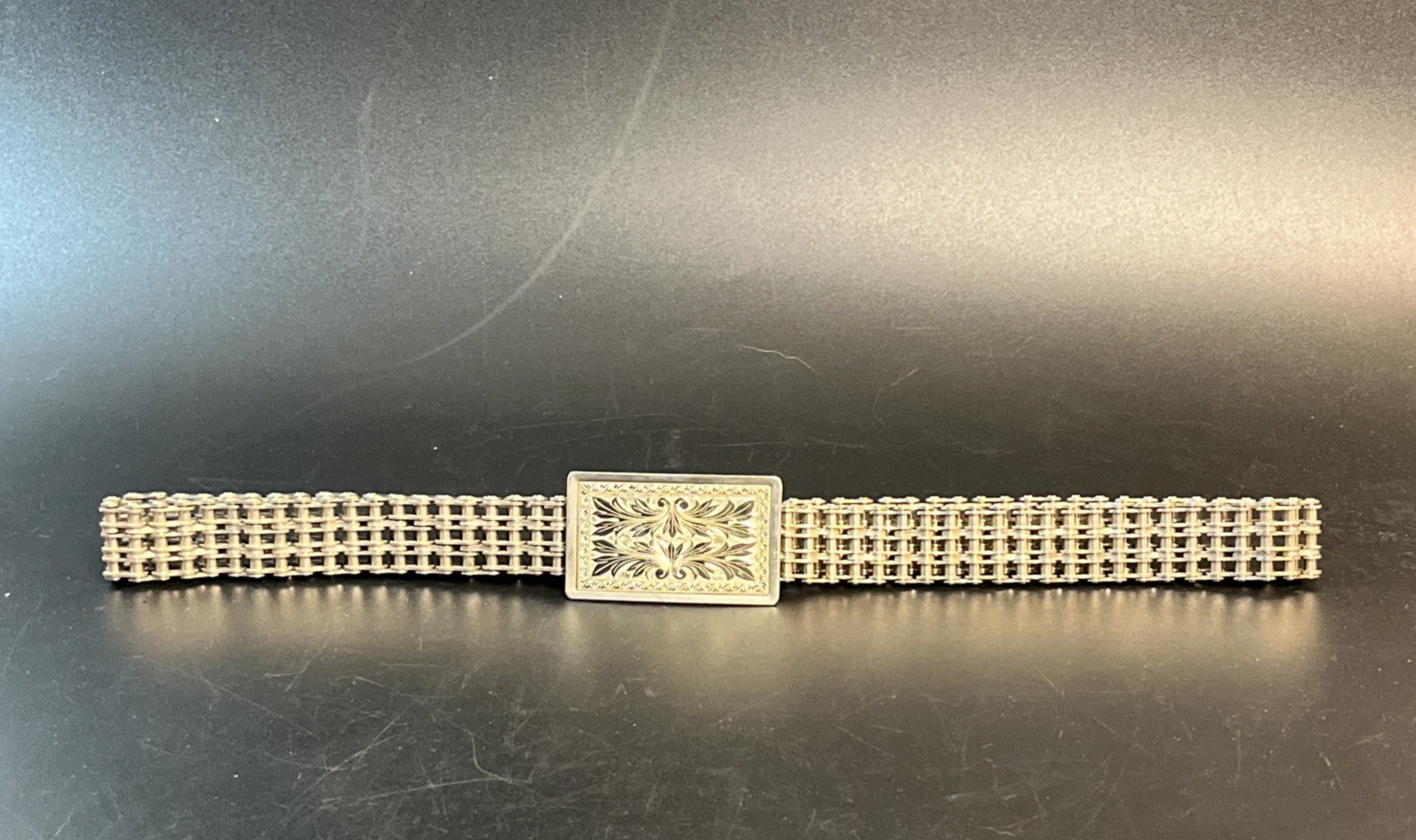 Rare Vintage Easy Rider Harley Davison Motorcycle Primary Chain Belt Buckle 