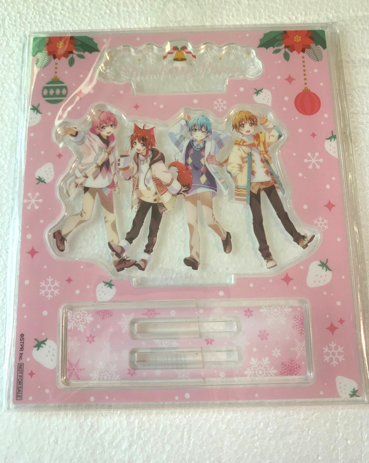 Strawberry Prince Acrylic Card Stand