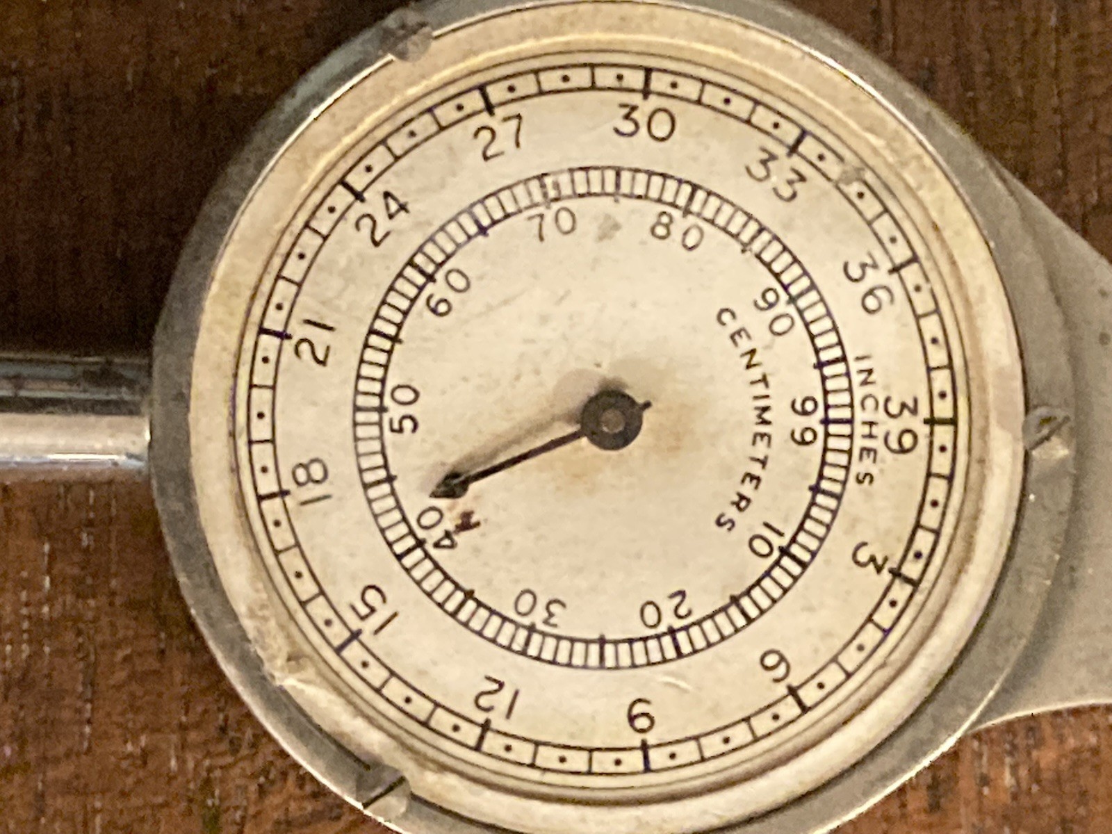 Vintage Hamilton Watch Co Model 33 Map Measurer Opisometer Inch/CM USA
