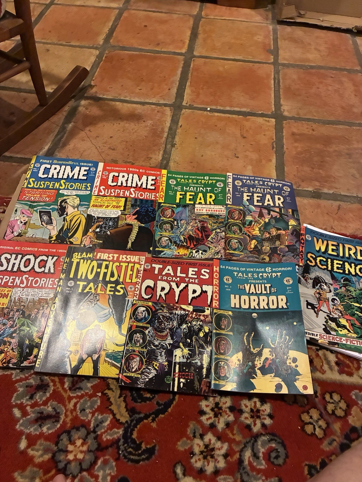 Vintage lot of 9 reprint EC 2 Gladstone, 7 Cochran Vintage lot of 9 reprint EC 2 Gladstone, 7 Cochran