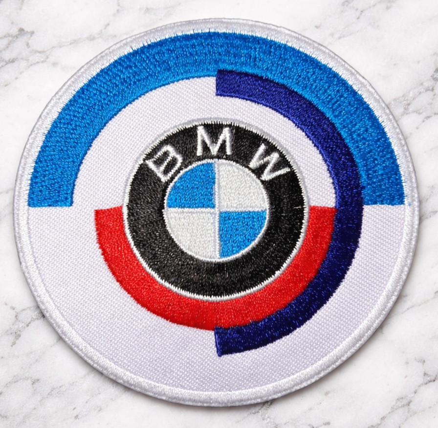 BMW AUTOMOTIVE EMBROIDERED IRON ON PATCH 3