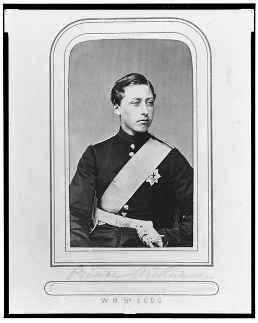 Prince Arthur Duke of Connaught 1865-1875 Portrait Photograph Carte de Visite