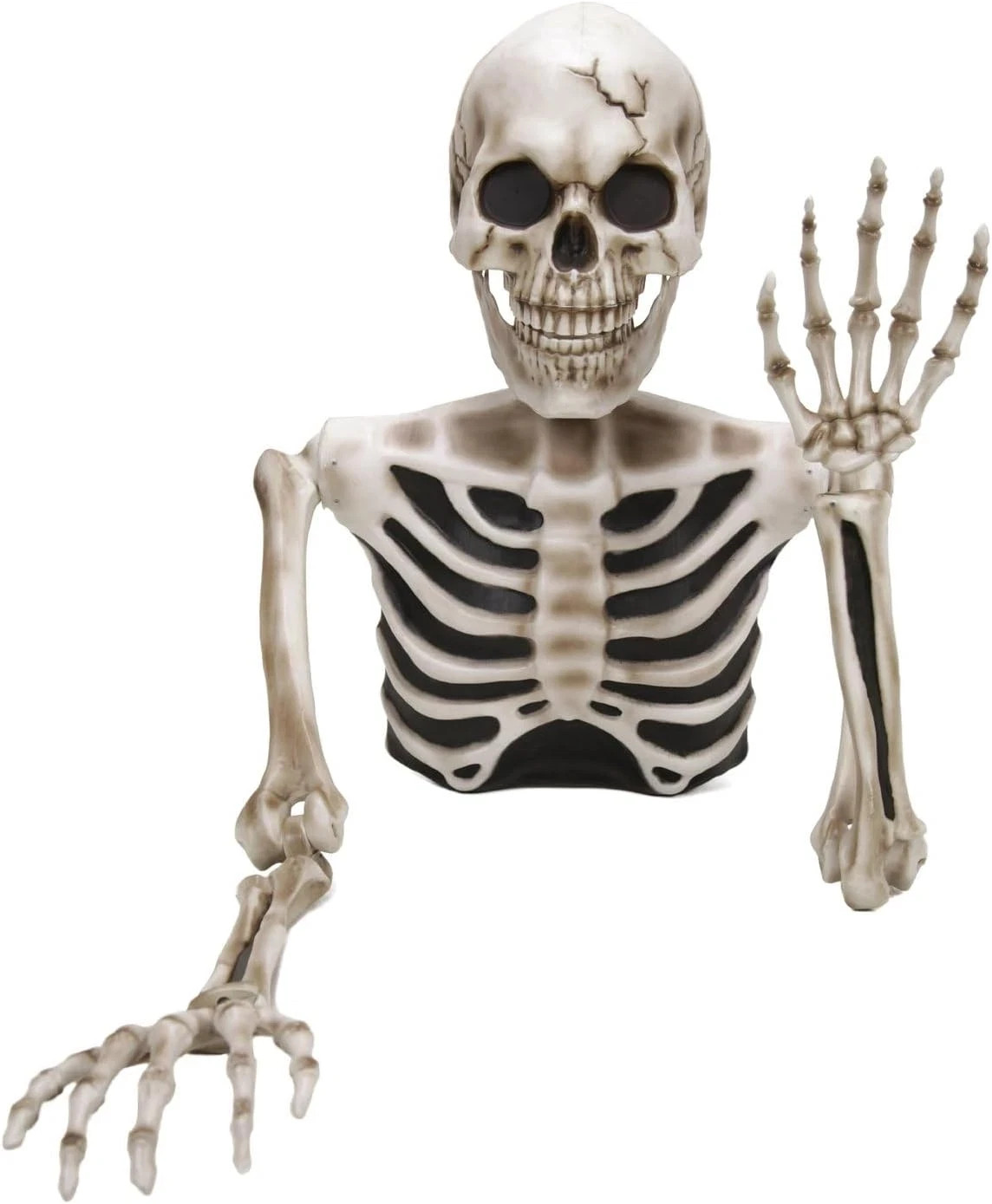 Haunted Hill Farm 3.6 ft Giant Groundbreaker Skeleton Outdoor Halloween Decor Haunted Hill Farm 3.6 ft Giant Groundbreaker Skeleton Outdoor Halloween Decor