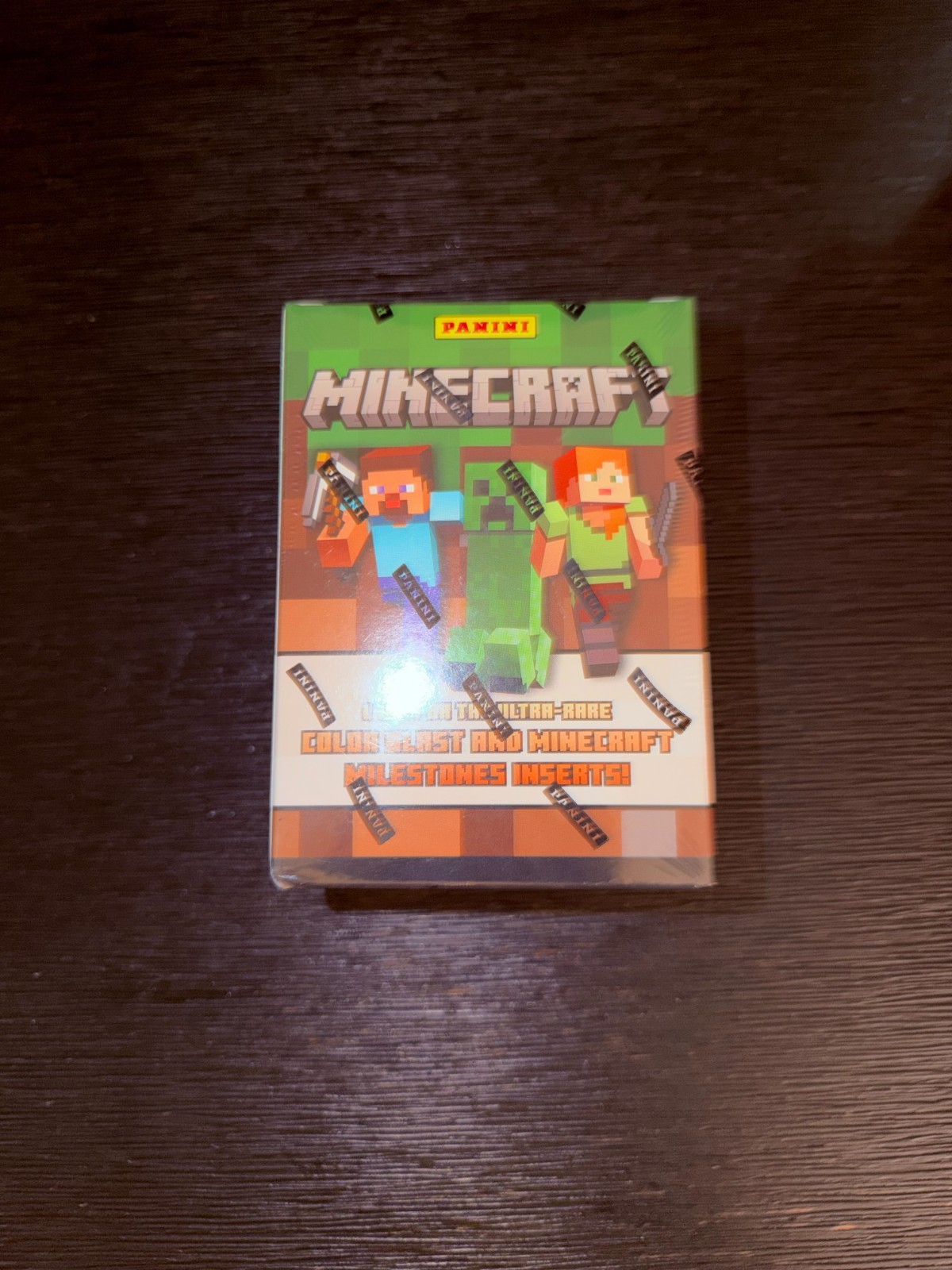 Minecraft Card Game Factory Sealed Blaster Box 2024 Panini Trading Cards 36cards